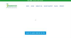 Desktop Screenshot of barefootrehab.com